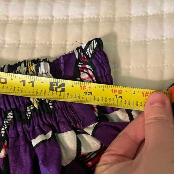 Vintage Rainbow Brand Funky Purple Circle Skirt with pockets - Picture 3 of 4